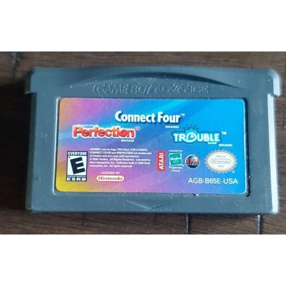 Gameboy Advance Connect Four/Perfection/Trouble